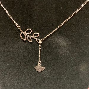 Adjustable bird necklace